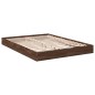 vidaXL Estructura de cama madera de ingeniería marrón roble 140x190 cm vidaXL Estructura de cama madera de ingeniería marrón roble 140x190 cm