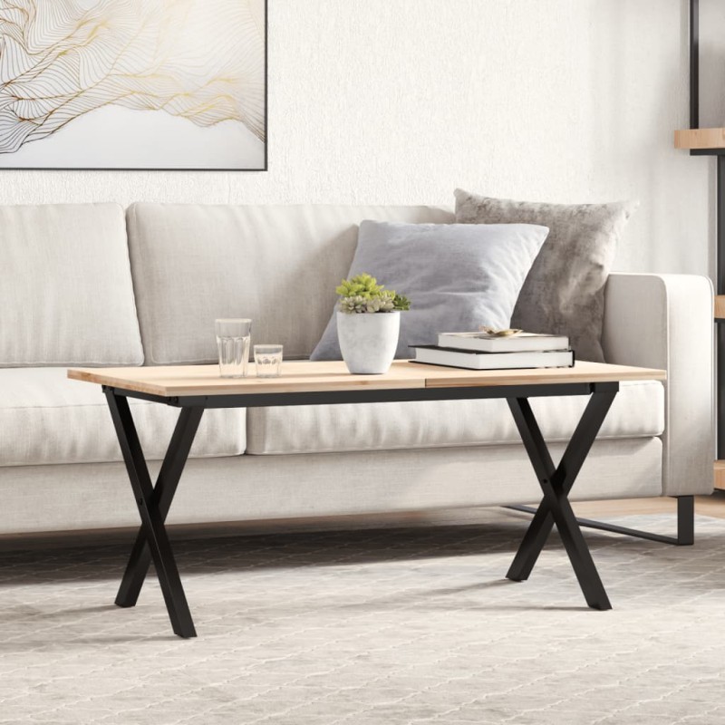 vidaXL Patas de mesa de centro estructura X hierro fundido 70x30x43 cm vidaXL Patas de mesa de centro estructura X hierro fundido 70x30x43 cm