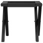 vidaXL Patas de mesa de centro estructura X hierro fundido 40x40x33 cm vidaXL Patas de mesa de centro estructura X hierro fundido 40x40x33 cm