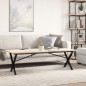 vidaXL Patas de mesa de centro estructura X hierro fundido 140x30x43cm vidaXL Patas de mesa de centro estructura X hierro fundido 140x30x43cm