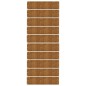 vidaXL Bordes de césped acero corten flexible 10 piezas 25x103 cm vidaXL Bordes de césped acero corten flexible 10 piezas 25x103 cm