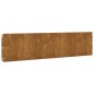 vidaXL Bordes de césped acero corten flexible 10 piezas 25x103 cm vidaXL Bordes de césped acero corten flexible 10 piezas 25x103 cm