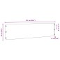 vidaXL Bordes de césped acero corten flexible 10 piezas 25x103 cm vidaXL Bordes de césped acero corten flexible 10 piezas 25x103 cm