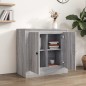 vidaXL Aparador de madera contrachapada gris Sonoma 70x35,5x67,5 cm vidaXL Aparador de madera contrachapada gris Sonoma 70x35,5x67,5 cm