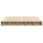 vidaXL Estructura de cama madera de ingeniería roble Sonoma 180x200 cm vidaXL Estructura de cama madera de ingeniería roble Sonoma 180x200 cm