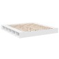 vidaXL Estructura de cama madera de ingeniería blanca 180x200 cm
