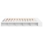 vidaXL Estructura de cama madera de ingeniería blanca 160x200 cm vidaXL Estructura de cama madera de ingeniería blanca 160x200 cm
