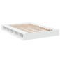 vidaXL Estructura de cama madera de ingeniería blanca 140x200 cm vidaXL Estructura de cama madera de ingeniería blanca 140x200 cm