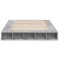 vidaXL Estructura de cama madera de ingeniería gris Sonoma 140x200 cm vidaXL Estructura de cama madera de ingeniería gris Sonoma 140x200 cm