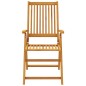 vidaXL Juego de comedor de jardín 3 piezas madera maciza de acacia vidaXL Juego de comedor de jardín 3 piezas madera maciza de acacia