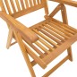 vidaXL Juego de comedor de jardín 3 piezas madera maciza de acacia vidaXL Juego de comedor de jardín 3 piezas madera maciza de acacia