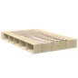 vidaXL Estructura de cama madera de ingeniería roble Sonoma 120x190 cm vidaXL Estructura de cama madera de ingeniería roble Sonoma 120x190 cm