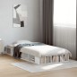 vidaXL Estructura de cama madera de ingeniería blanca 90x190 cm