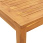 vidaXL Juego de comedor de jardín 5 piezas madera maciza de acacia vidaXL Juego de comedor de jardín 5 piezas madera maciza de acacia