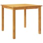 vidaXL Juego de comedor de jardín 5 piezas madera maciza de acacia vidaXL Juego de comedor de jardín 5 piezas madera maciza de acacia