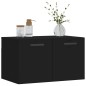 vidaXL Armario de pared madera de ingeniería negro 60x36,5x35 cm vidaXL Armario de pared madera de ingeniería negro 60x36,5x35 cm