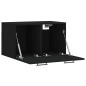 vidaXL Armario de pared madera de ingeniería negro 60x36,5x35 cm vidaXL Armario de pared madera de ingeniería negro 60x36,5x35 cm