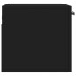 vidaXL Armario de pared madera de ingeniería negro 60x36,5x35 cm vidaXL Armario de pared madera de ingeniería negro 60x36,5x35 cm