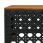 vidaXL Set de sofás de jardín 6 piezas y cojines ratán sintético negro vidaXL Set de sofás de jardín 6 piezas y cojines ratán sintético negro
