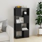 vidaXL Librería separador madera contrachapada gris 60x24x124,5 cm vidaXL Librería separador madera contrachapada gris 60x24x124,5 cm