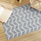 vidaXL Alfombra de exterior PP gris 140x200 cm vidaXL Alfombra de exterior PP gris 140x200 cm