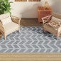 vidaXL Alfombra de exterior PP gris 140x200 cm vidaXL Alfombra de exterior PP gris 140x200 cm