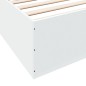 vidaXL Estructura de cama madera de ingeniería blanca 180x200 cm vidaXL Estructura de cama madera de ingeniería blanca 180x200 cm