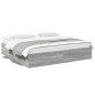 vidaXL Estructura de cama madera de ingeniería gris Sonoma 200x200 cm vidaXL Estructura de cama madera de ingeniería gris Sonoma 200x200 cm