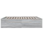 vidaXL Estructura de cama madera de ingeniería gris Sonoma 180x200 cm vidaXL Estructura de cama madera de ingeniería gris Sonoma 180x200 cm