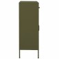 vidaXL Armario de almacenamiento acero verde oliva 80x35x101,5 cm vidaXL Armario de almacenamiento acero verde oliva 80x35x101,5 cm