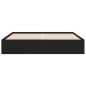 vidaXL Estructura de cama madera de ingeniería negra 200x200 cm vidaXL Estructura de cama madera de ingeniería negra 200x200 cm
