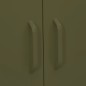 vidaXL Armario de almacenamiento acero verde oliva 80x35x101,5 cm vidaXL Armario de almacenamiento acero verde oliva 80x35x101,5 cm