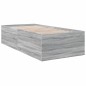 vidaXL Estructura de cama madera de ingeniería gris Sonoma 90x200 cm vidaXL Estructura de cama madera de ingeniería gris Sonoma 90x200 cm