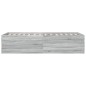 vidaXL Estructura de cama madera de ingeniería gris Sonoma 90x200 cm vidaXL Estructura de cama madera de ingeniería gris Sonoma 90x200 cm