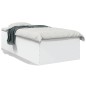 vidaXL Estructura de cama madera de ingeniería blanca 90x190 cm vidaXL Estructura de cama madera de ingeniería blanca 90x190 cm
