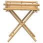 vidaXL Mesa bandeja plegable bambú 60x40x68 cm vidaXL Mesa bandeja plegable bambú 60x40x68 cm