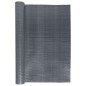 vidaXL Toldo para balcón ratán sintético gris antracita 400x90 cm vidaXL Toldo para balcón ratán sintético gris antracita 400x90 cm