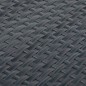 vidaXL Toldo para balcón ratán sintético gris antracita 400x90 cm vidaXL Toldo para balcón ratán sintético gris antracita 400x90 cm