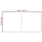vidaXL Toldo para balcón ratán sintético gris antracita 400x90 cm vidaXL Toldo para balcón ratán sintético gris antracita 400x90 cm