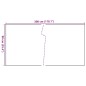 vidaXL Toldo para balcón ratán sintético marrón y negro 300x90 cm vidaXL Toldo para balcón ratán sintético marrón y negro 300x90 cm