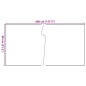 vidaXL Toldo para balcón ratán sintético marrón y negro 400x80 cm vidaXL Toldo para balcón ratán sintético marrón y negro 400x80 cm