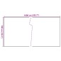 vidaXL Toldo para balcón ratán sintético marrón y negro 1000x100 cm vidaXL Toldo para balcón ratán sintético marrón y negro 1000x100 cm