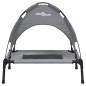 vidaXL Cama para perros con dosel antracita tela oxford y acero vidaXL Cama para perros con dosel antracita tela oxford y acero