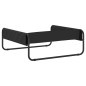 vidaXL Cama elevada para perros tela oxford y acero gris antracita vidaXL Cama elevada para perros tela oxford y acero gris antracita