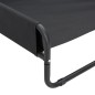 vidaXL Cama elevada para perros tela oxford y acero gris antracita vidaXL Cama elevada para perros tela oxford y acero gris antracita