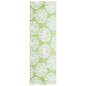 vidaXL Alfombra de exterior PP verde 80x250 cm