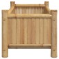 vidaXL Jardinera de bambú 50x30x25 cm vidaXL Jardinera de bambú 50x30x25 cm