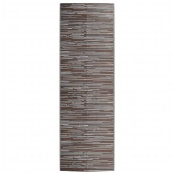 vidaXL Alfombra de exterior PP marrón 80x250 cm