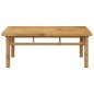vidaXL Mesita de centro de bambú 90x50x35 cm vidaXL Mesita de centro de bambú 90x50x35 cm