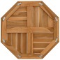 vidaXL Tablero de mesa octogonal de madera maciza de teca 50x50x2,5 cm vidaXL Tablero de mesa octogonal de madera maciza de teca 50x50x2,5 cm